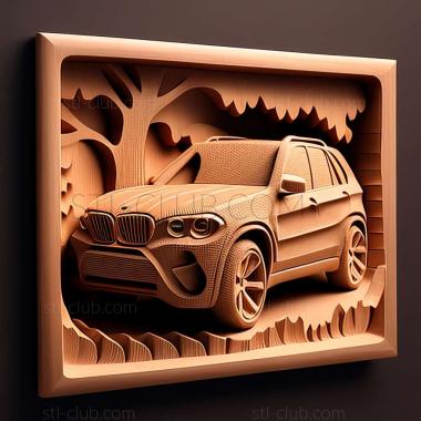 3D модель BMW X5 E70 (STL)